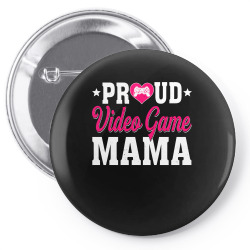 funny proud video game mama sport lover mothers day long sleeve t shir Pin-back button | Artistshot