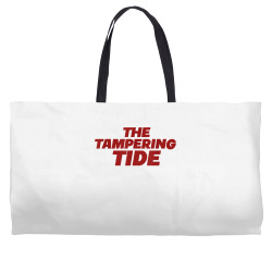 the tampering tide sports football t shirt Weekender Totes | Artistshot