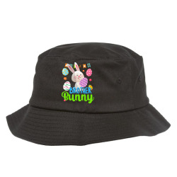 brother sister easter 2022 outfits matching brother bunny t shirt Bucket Hat | Artistshot