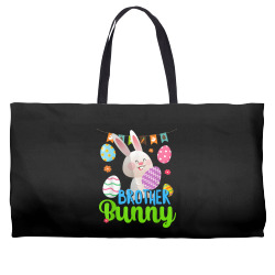 brother sister easter 2022 outfits matching brother bunny t shirt Weekender Totes | Artistshot