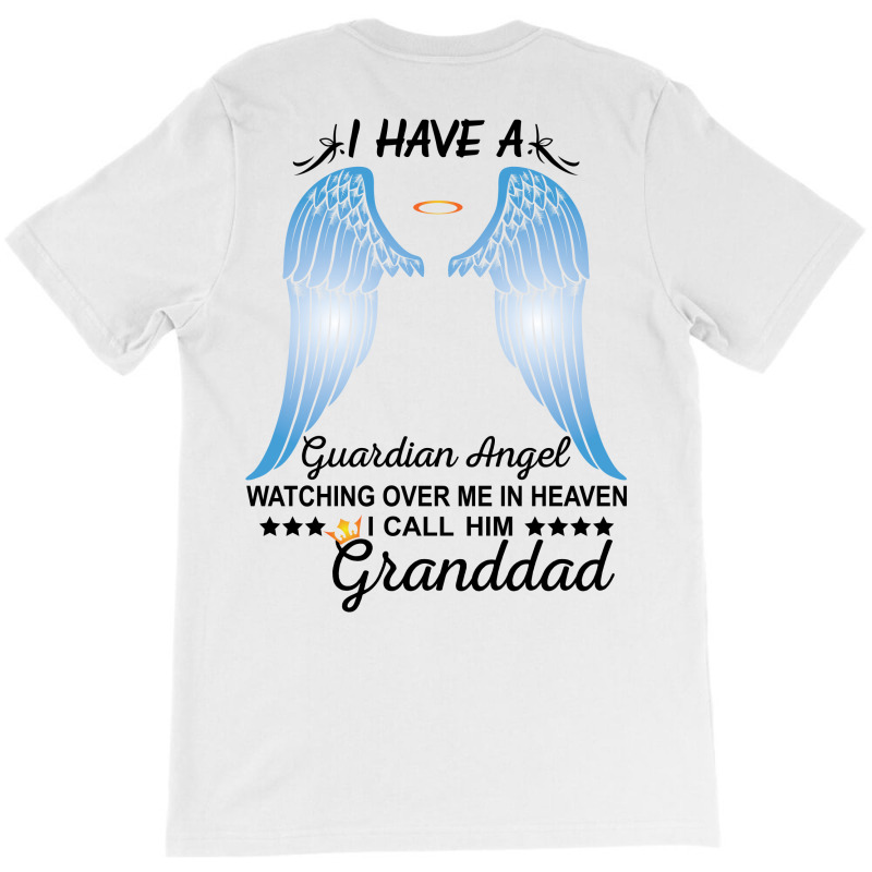 My Granddad Is My Guardian Angel T-shirt | Artistshot
