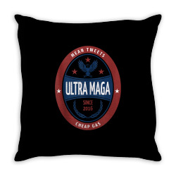 ultra maga tank top Throw Pillow | Artistshot