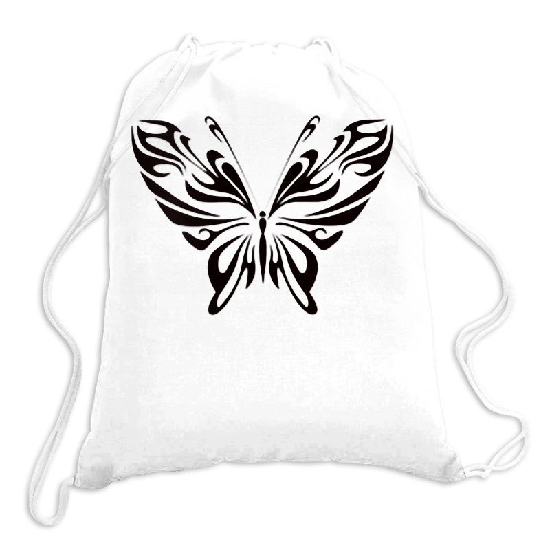 Butterfly Grunge Fairycore Aesthetic Clothes Goth Fairycore T Shirt Drawstring Bags | Artistshot