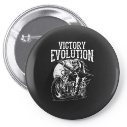 Funny Skull Ride Motorcycle EvolutionFor Dad Pin-back button | Artistshot