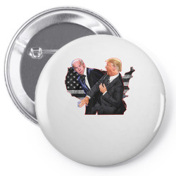 funny trump slap anti biden meme us american map t shirt Pin-back button | Artistshot