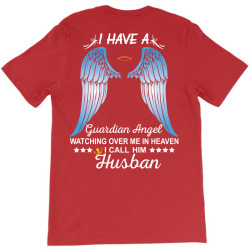 My Husband Is My Guardian Angel T-Shirt | Artistshot