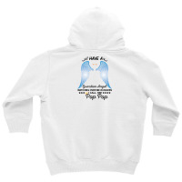 My Pop Pop Is My Guardian Angel Youth Hoodie | Artistshot