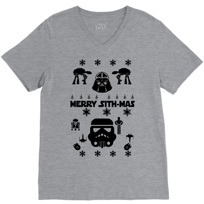 Star Wars Christmas 3 V-neck Tee | Artistshot