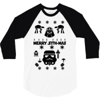 Star Wars Christmas 3 3/4 Sleeve Shirt | Artistshot