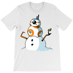 bb 8 snowman T-Shirt | Artistshot