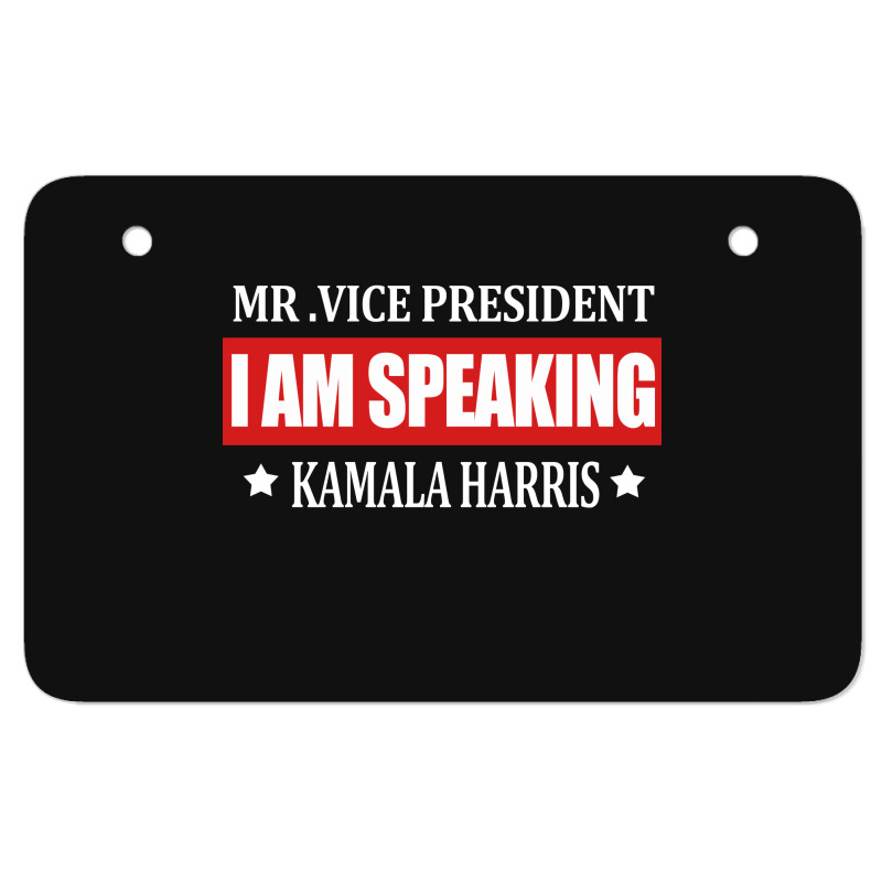 I Am Speaking Atv License Plate | Artistshot