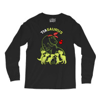 Tiasaurus Tia 5 Kids Dinosaur Aunt Auntie Tita T Shirt Long Sleeve Shirts | Artistshot