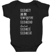 Solidarity World Languages. T Shirt Baby Bodysuit | Artistshot