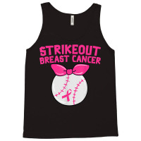 Strike Out Breast Cancer Awareness Baseball Fighters T Shirt Tank Top | Artistshot