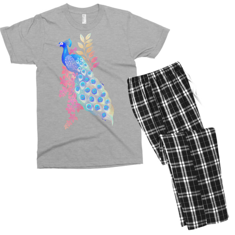 Peacock T  Shirt Peacock Paradise T  Shirt Men's T-shirt Pajama Set by qdietrich111 | Artistshot