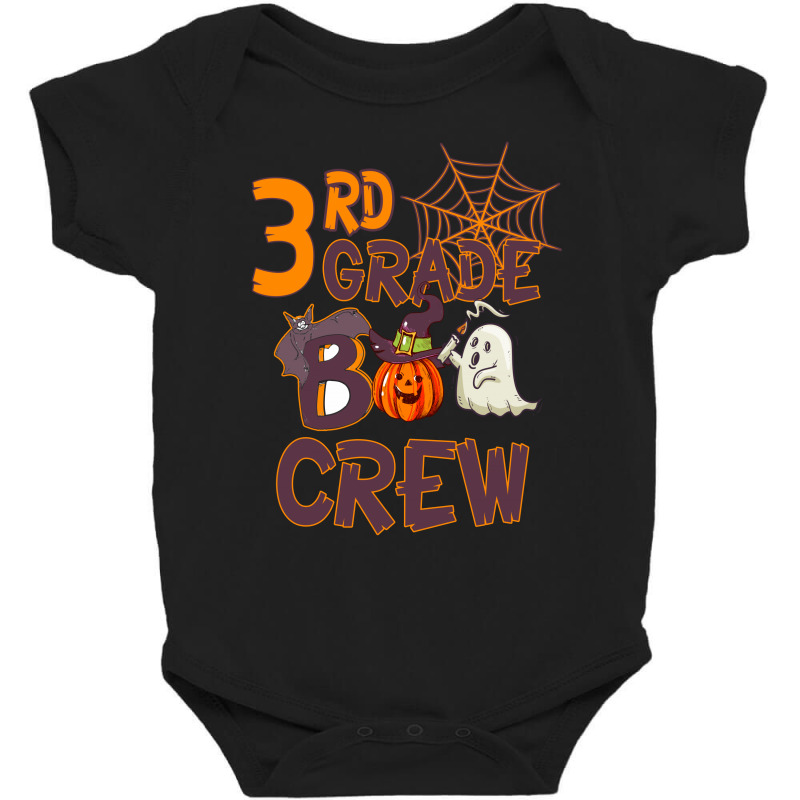 3rd Grade Boo Crew Baby Bodysuit by Bettercallsaul | Artistshot