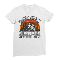 Great Smoky Mountains National Park Tennessee Hiking Nature Pullover H Ladies Fitted T-shirt | Artistshot