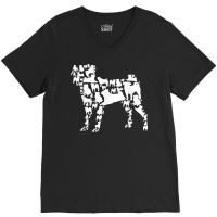 Pugs Collection Pug Bunch Dog Lover T Shirt V-neck Tee | Artistshot