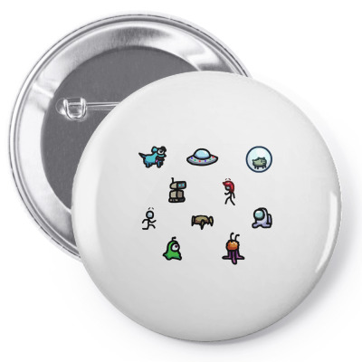 Among Us Plague Pin-back Button Designed By Citra Karinas