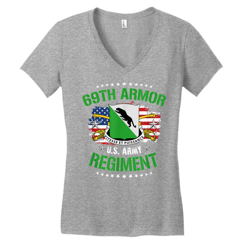 Army 69th Armor Regiment T Shirt Women's V-Neck T-Shirt by jermonmccline | Artistshot