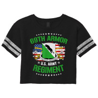 Army 69th Armor Regiment T Shirt Scorecard Crop Tee | Artistshot