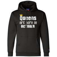 Queens Are Born In October For Dark Champion Hoodie | Artistshot