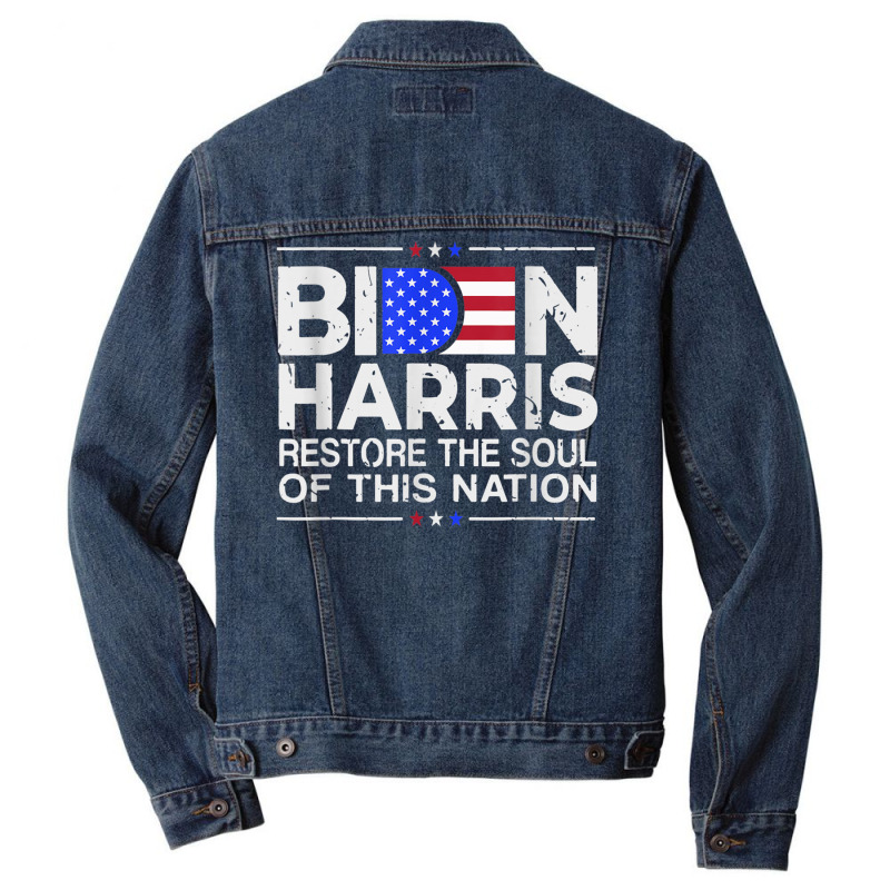 Biden Harris Make Great Idea Men Denim Jacket | Artistshot