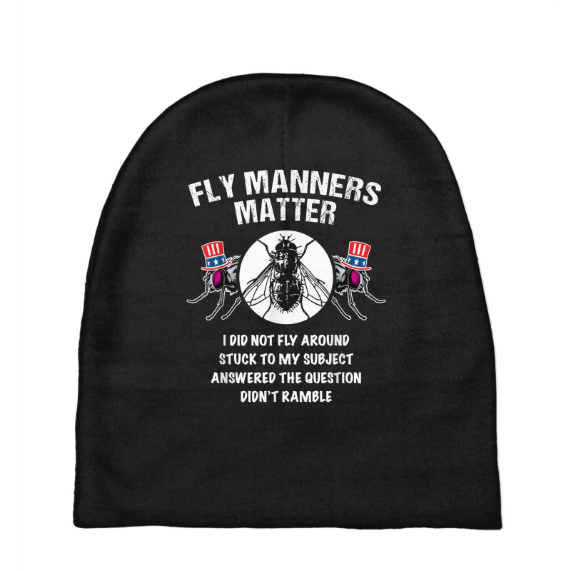 Fly Manners Matter Baby Beanies by kakashop | Artistshot