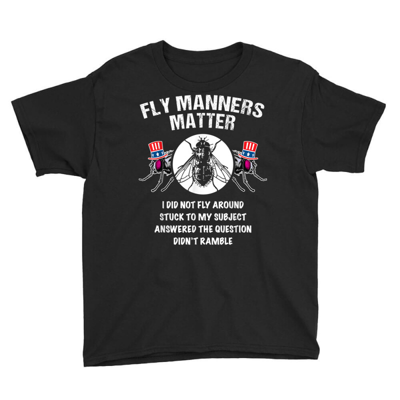 Fly Manners Matter Youth Tee by kakashop | Artistshot