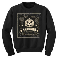 Hello Halloween Trick Or Treat Youth Sweatshirt | Artistshot