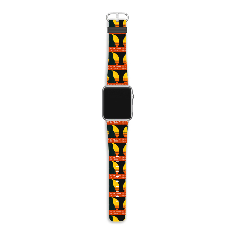 The End Of An Error Trump Biden Kamala Apple Watch Band | Artistshot