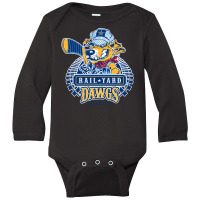 Roanoke Rail Yard Dawgs Long Sleeve Baby Bodysuit | Artistshot