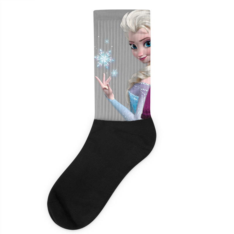 Elsa Anna Frozen Socks By Coşkun Artistshot