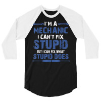 Mechanic Car Tuning Accessories Machinist Square Tools Gift T Shirt 3/4 Sleeve Shirt | Artistshot