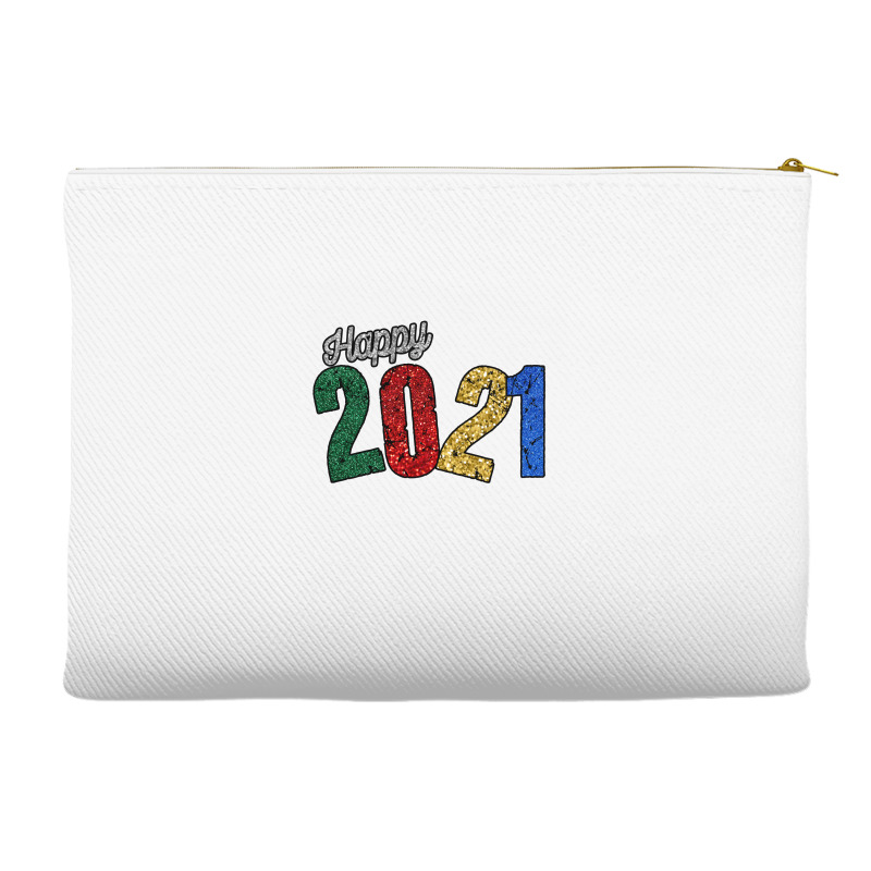 Happy 2021 Accessory Pouches | Artistshot