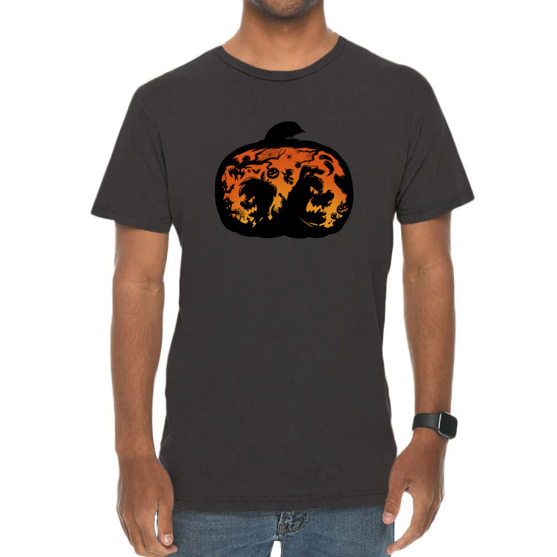 Pumpkin Variation Halloween Vintage T-Shirt by BLACKSTONE | Artistshot