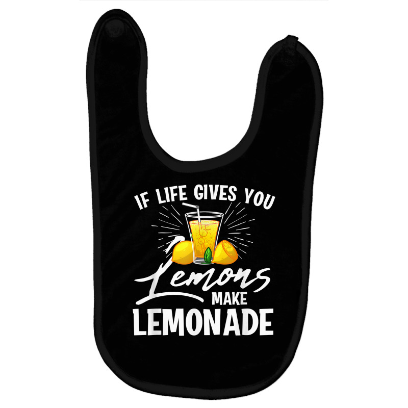 Funny Lemonade Design For Kids Men Women Lemon Juice Stand T Shirt Baby Bibs by ebertfran1985 | Artistshot