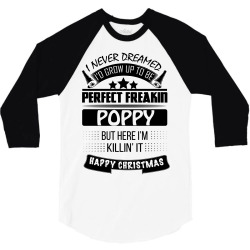 I never dreamed Poppy 3/4 Sleeve Shirt | Artistshot