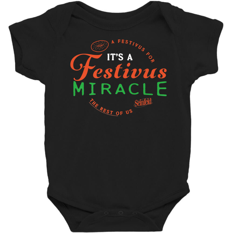 Seinfeld It's A Festivus Miracle Premium T Shirt Baby Bodysuit by Smykowskicalob1991 | Artistshot