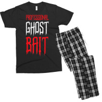 Professional Ghost Bait Paranormal Investigator Ghost Hunter T Shirt Men's T-shirt Pajama Set | Artistshot