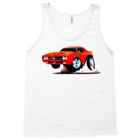 Classic American Muscle Car Cartoon Vector Illustration Tank Top | Artistshot