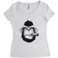 Gorilla Women's Triblend Scoop T-shirt | Artistshot