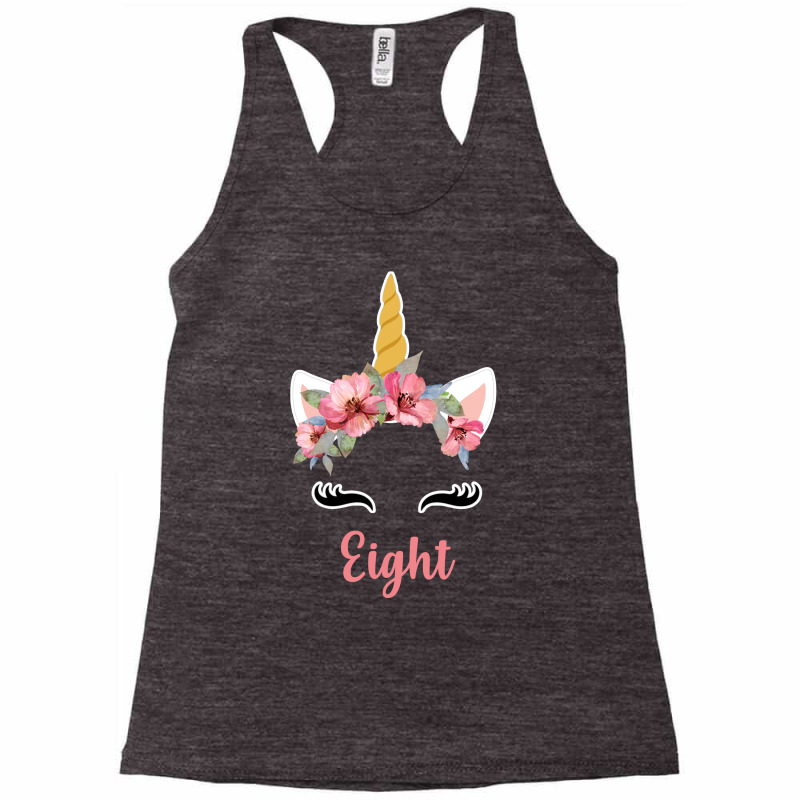 Eight Months Old Eight Years Birthday Racerback Tank by coşkun | Artistshot