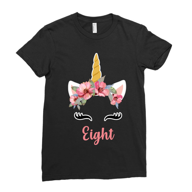 Eight Months Old Eight Years Birthday Ladies Fitted T-Shirt by coşkun | Artistshot