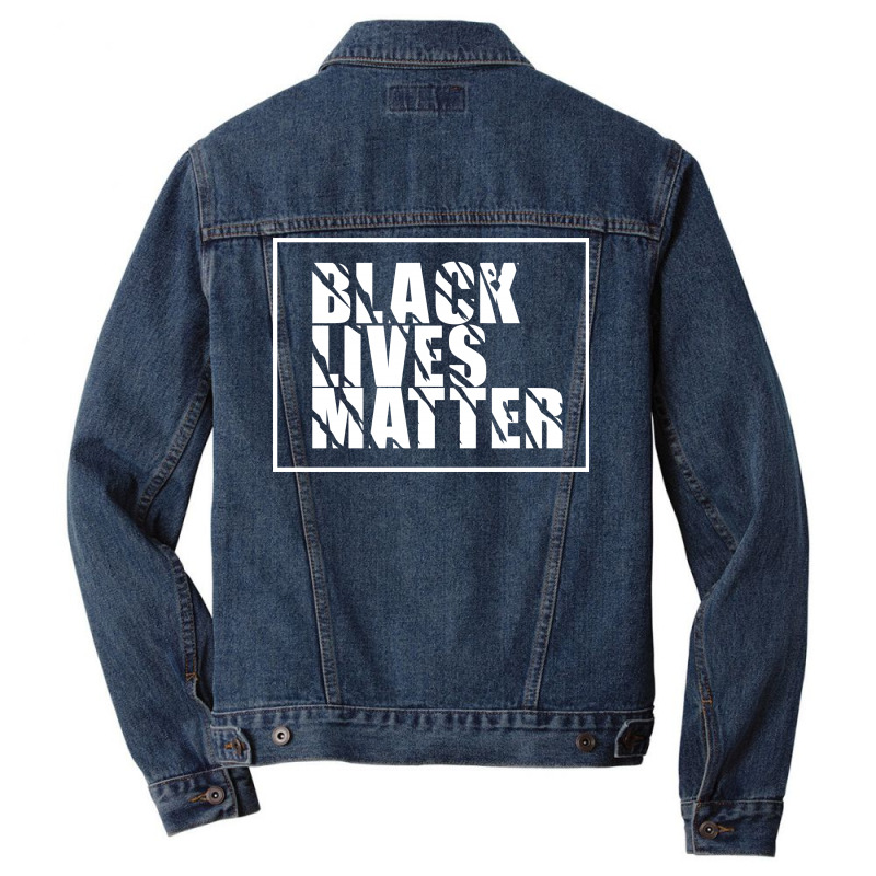 Black Lives Matter Men Denim Jacket | Artistshot