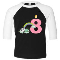 Eight Months Old Eight Years Birthday Toddler 3/4 Sleeve Tee | Artistshot