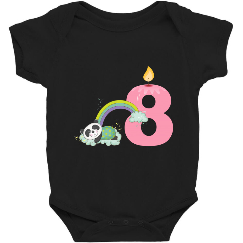 Eight Months Old Eight Years Birthday Baby Bodysuit by coşkun | Artistshot