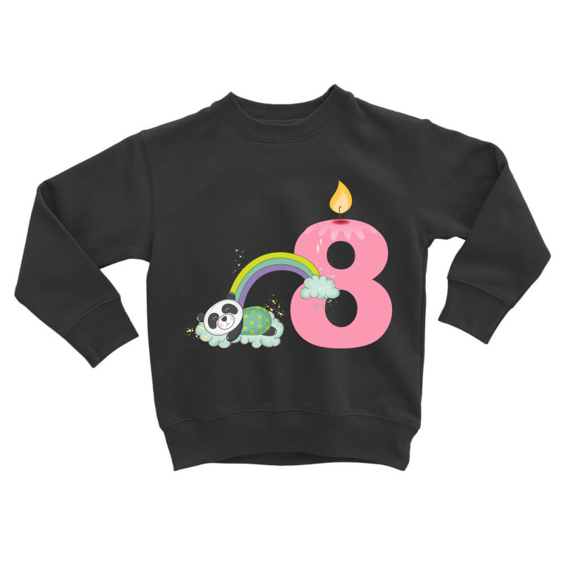 Eight Months Old Eight Years Birthday Toddler Sweatshirt by coşkun | Artistshot