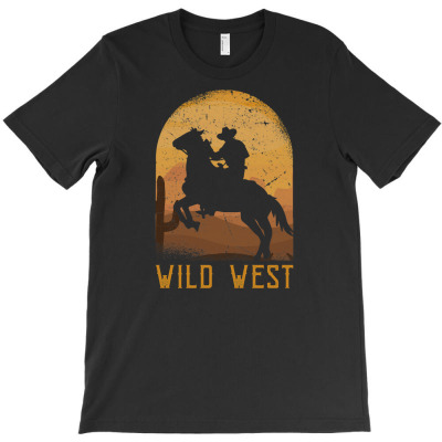 Wild West T-shirt Designed By Irvanart