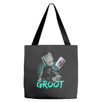 I Am Groot Baby Groot Gurdian Of The Galaxy Funny Tote Bags Designed By Pujangga45